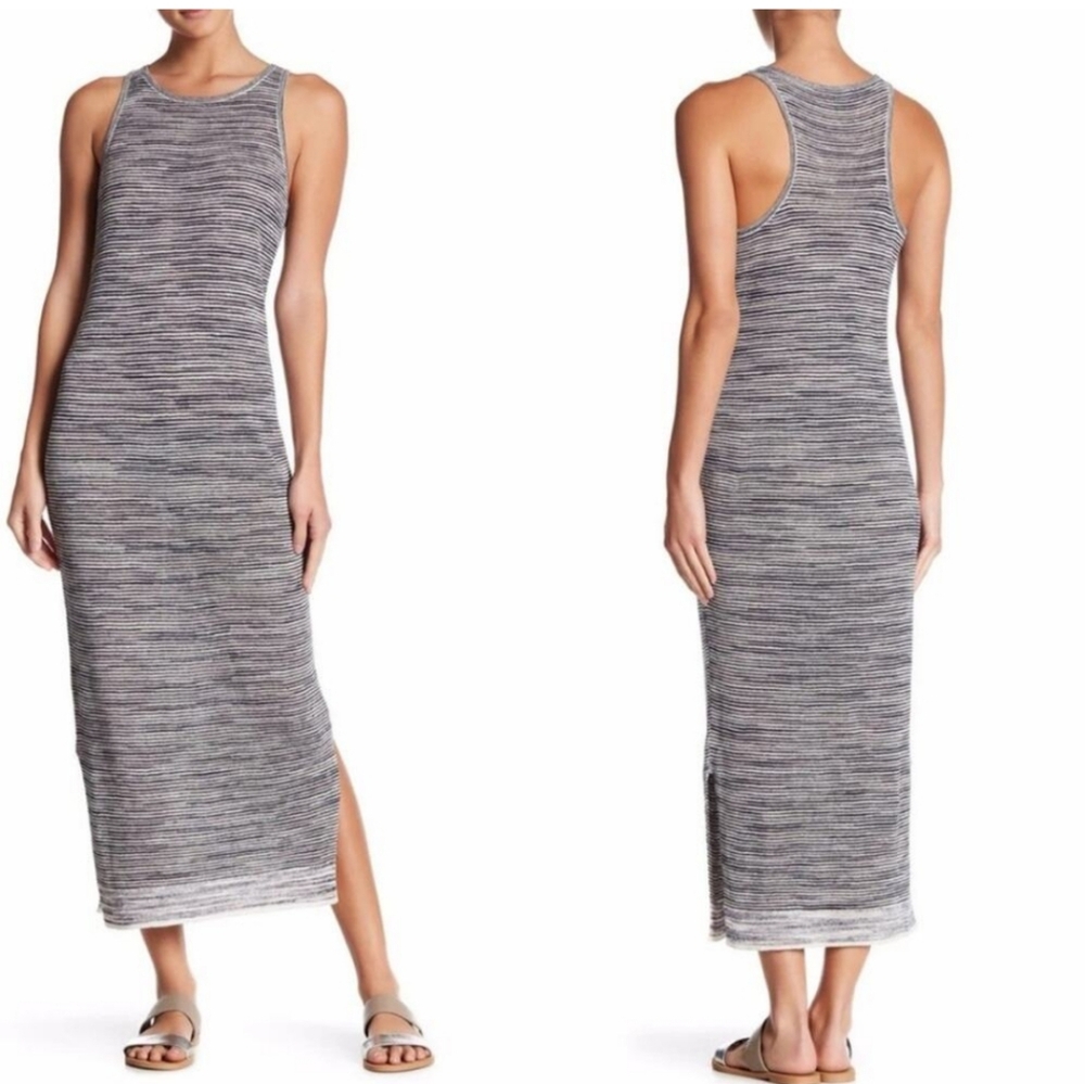 Theory Intrella Space dye Linen Dress